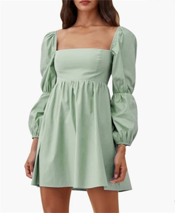 A- Line Casual Short Mini Dress