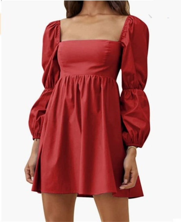 A- Line Casual Short Mini Dress